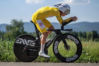 Vacek byl v závodě Kolem Švýcarska čtvrtý v časovce. Před poslední etapou se posunul na třetí místo - Sport.cz